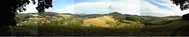 Ausblick Trösel / Abtsteinach